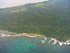 Bastimentos island from air