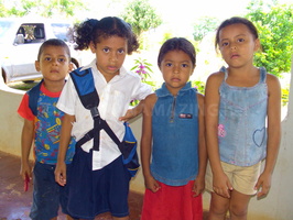 kids in rural Panama